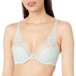 NWT Natori 34D Cherry Blossom 721191 Convertible Bra Green 114223